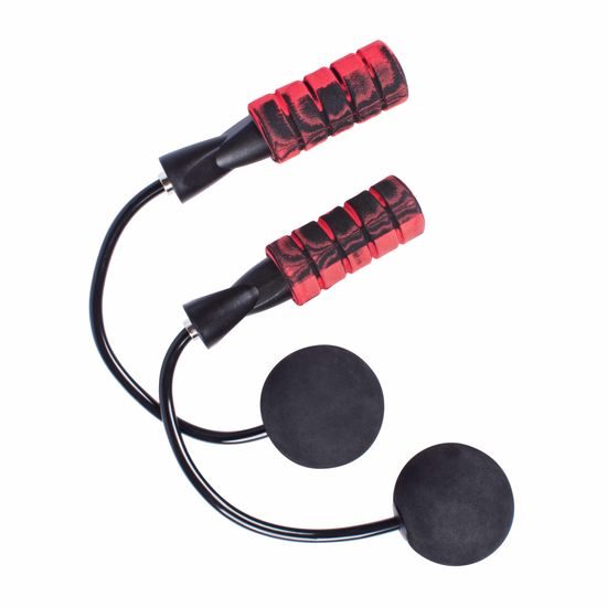 Bezšňůrové švihadlo Sportago - červená