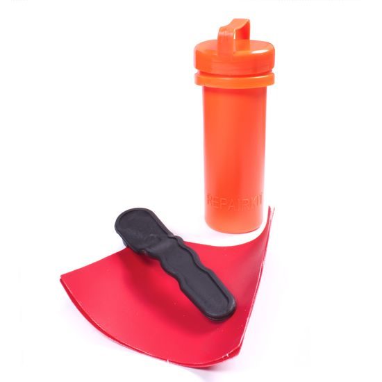 Nafukovací žíněnka Sportago Airtrack - červená