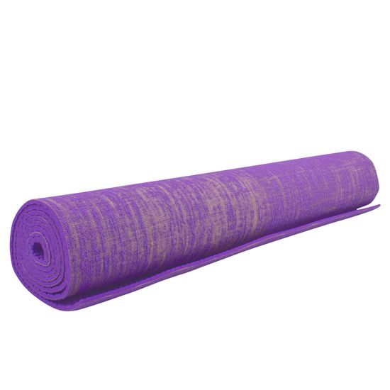 Sportago Yoga Linen podložka fialová