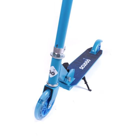 Koloběžka Scudoo Teeno Pro se svítícími kolečky - modrá