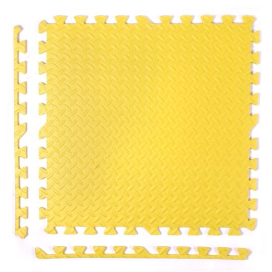 Puzzle podložka Sportago Easy-Lock 60x60x1,2 cm, 4 ks, žltá