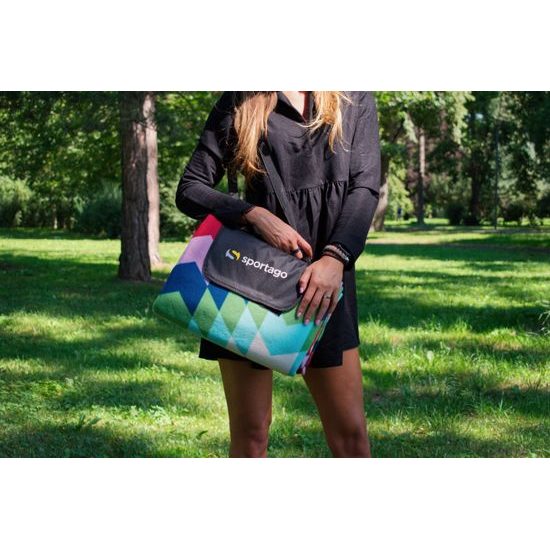 Sportago Trapez pikniková deka 200x200 cm