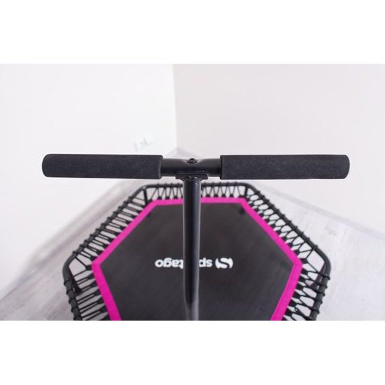 Sportago Whee jumping trampolína 122 cm, ružová