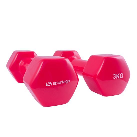 Vinylová činka Sportago Nirby 2x3kg