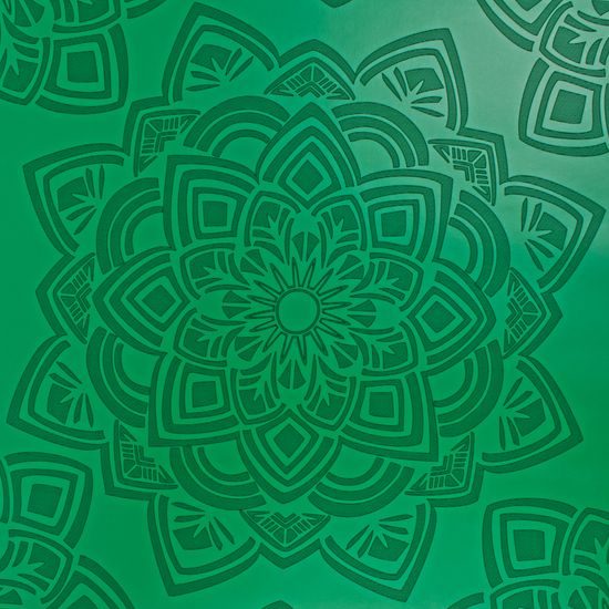 Gumová joga podložka Sportago Šánti 183x66x0,3cm - zelená