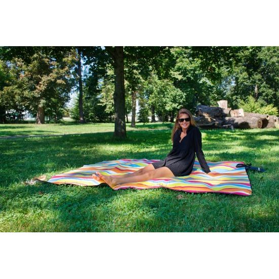 Sportago Rainbow piknik deka 180x210 cm