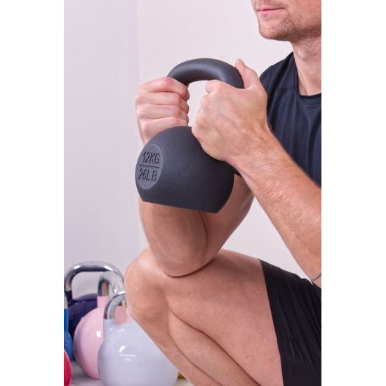 Sportago Ironside powder coating Kettlebell 12 kg