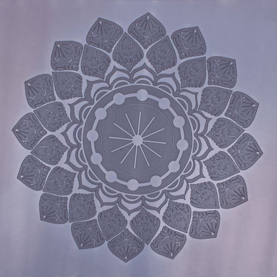 Gumová jóga podložka Sportago Indira 183x66 cm - šedá