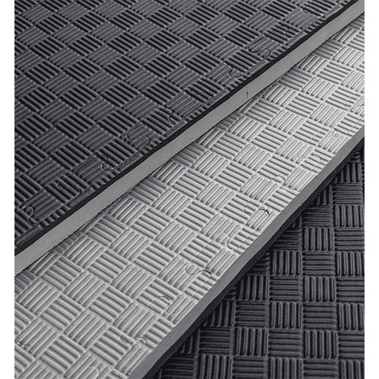 Sportago Tatami Taekwondo podložka 100x100cm černá-šedá
