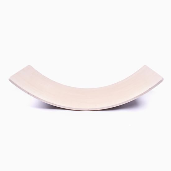 Sportago balanční dřevěná deska Courve, šedá