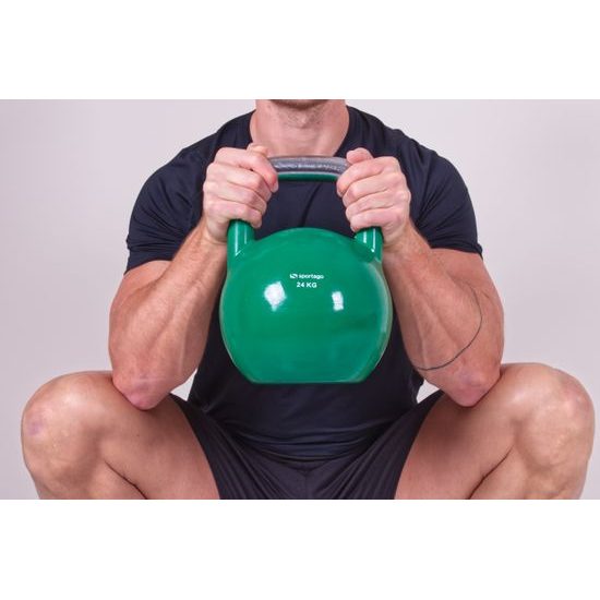 Sportago Competition Kettlebell 24 kg, zelený