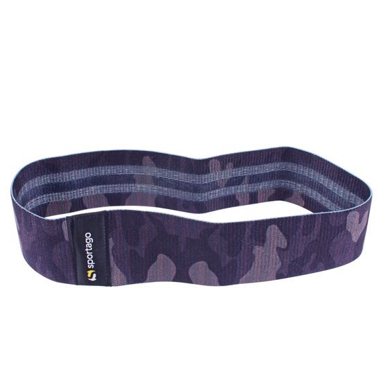 Látková odporová guma Sportago, L - odpor do 90 Kg