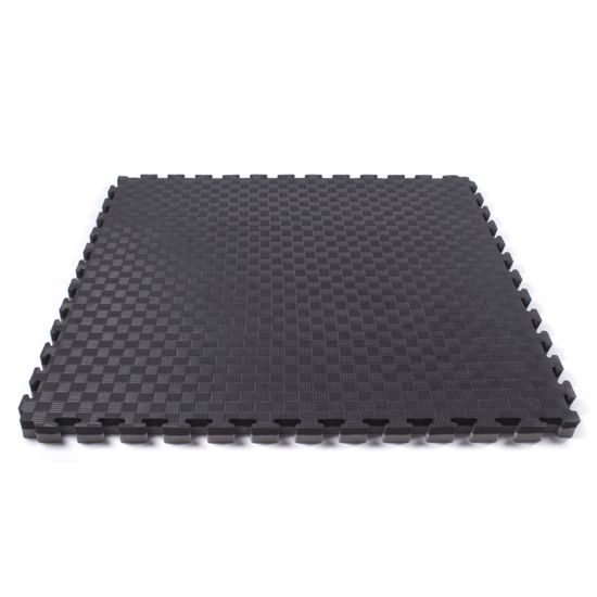 Sportago Tatami Taekwondo podložka 100x100cm čierna-sivá vzor 2