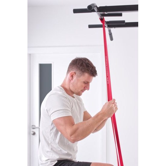 Odporová guma Sportago Pase 16-39 kg, červená