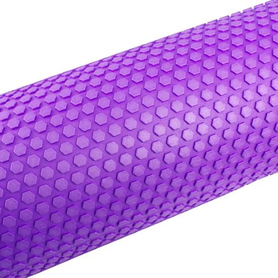 Yoga valec Sportago Seymour 45x15 cm, fialový