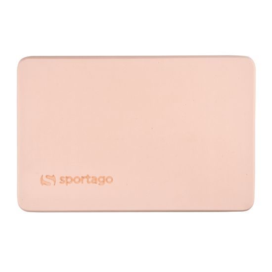 Yoga block Sportago Tiga - jednobarevný