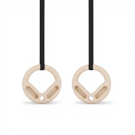 Drevené gymnastické kruhy Sportago