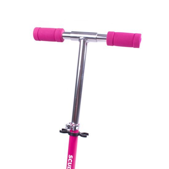 Koloběžka Scudoo Teeno Pro se svítícími kolečky - růžová