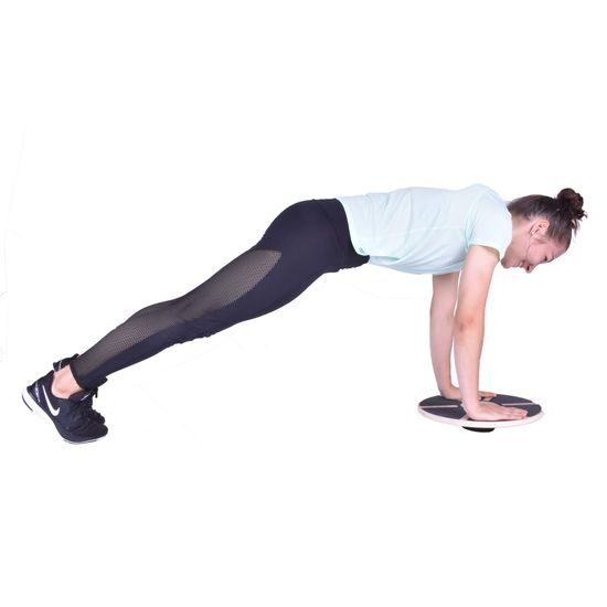 Drevená balančná podložka Sportago Balance board