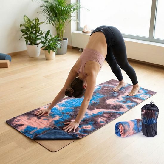 Yoga ručník Sportago anti-slip colors - béžový