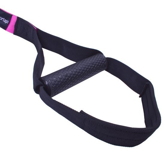 Závěsný posilovací systém Sportago Variotrainer Advance Kit Růžová