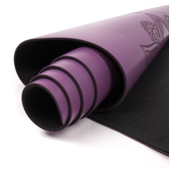 Gumová jogová podložka Sportago Amita 185x68x0,45 cm