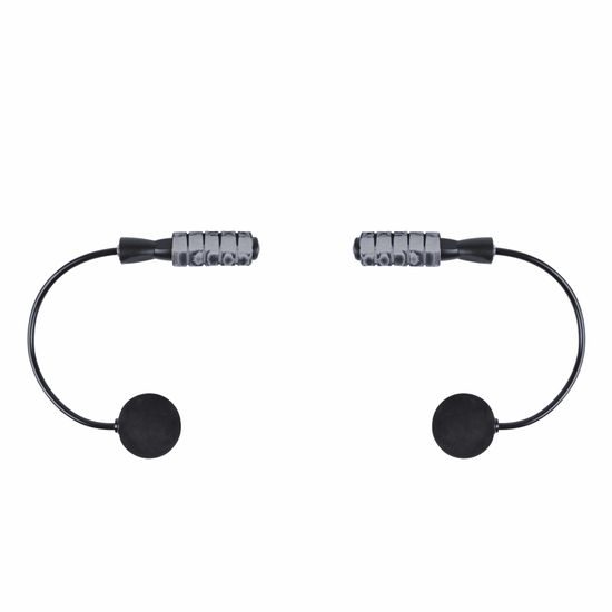 Bezšňůrové švihadlo Sportago - šedá