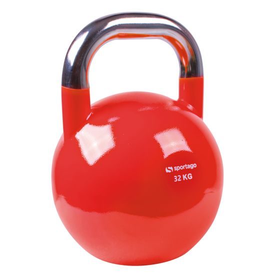 Sportago Competition Kettlebell 32 kg, červený