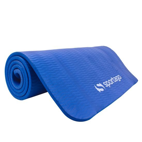 Fitness podložka Sportago Wave 183x61x1,2 cm, modrá