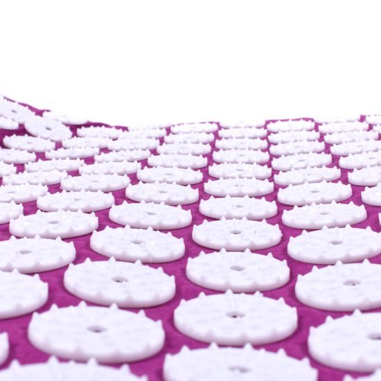 Sportago Eterna akupresurní podložka s polštářkem - fialová