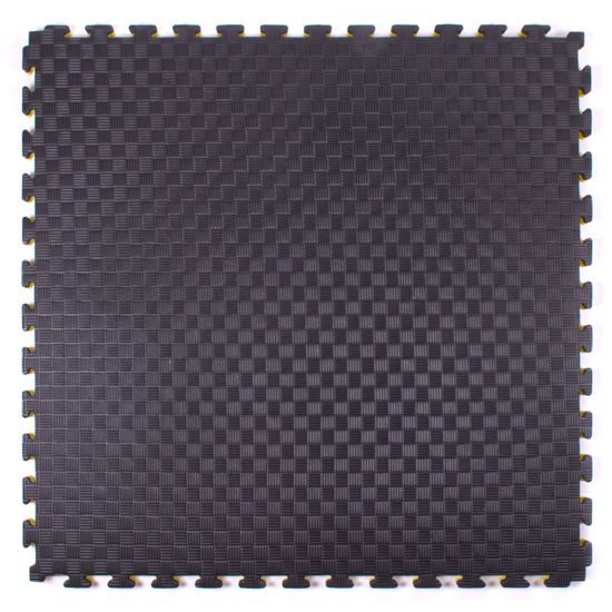 Sportago Tatami Taekwondo podložka 100x100cm čierno-žltá