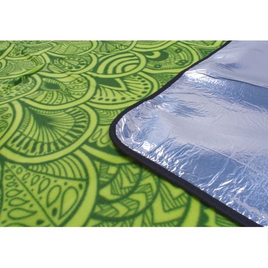 Sportago Forest piknik deka 180x210 cm, zelená