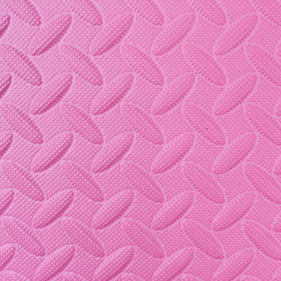 Puzzle podložka Sportago Easy-Lock 58x58x1 cm, 9 ks, růžová-šedá-černá