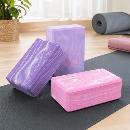 Yoga Block Sportago Tiga, viacfarebný