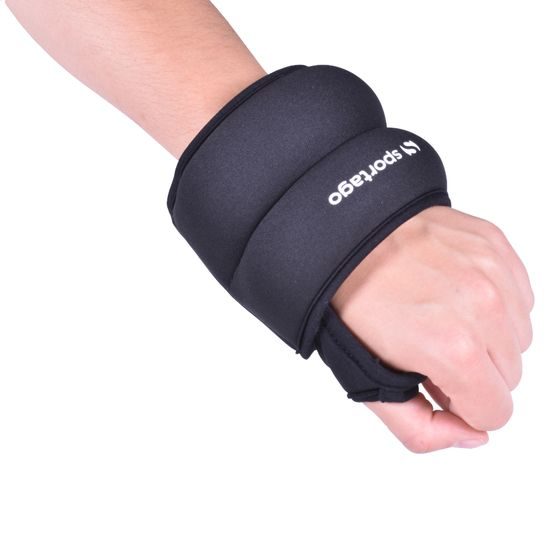 Neoprénové závaží na zápěstí Sportago 2x1 kg