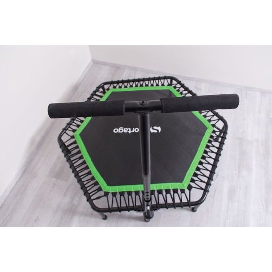 Sportago Whee jumping trampolína 127 cm, zelená