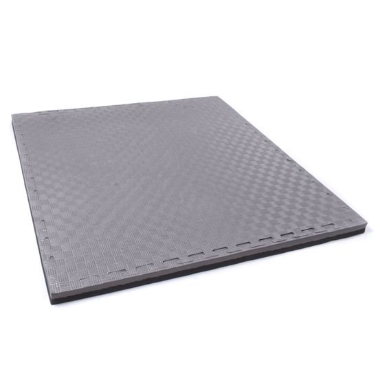 Sportago Tatami Taekwondo podložka 100x100cm čierna-sivá vzor 2