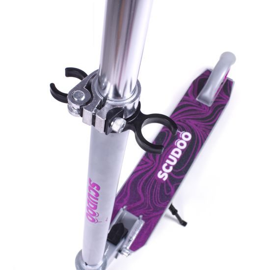 Koloběžka Scudoo Teeno Pro se svítícími kolečky - fialová