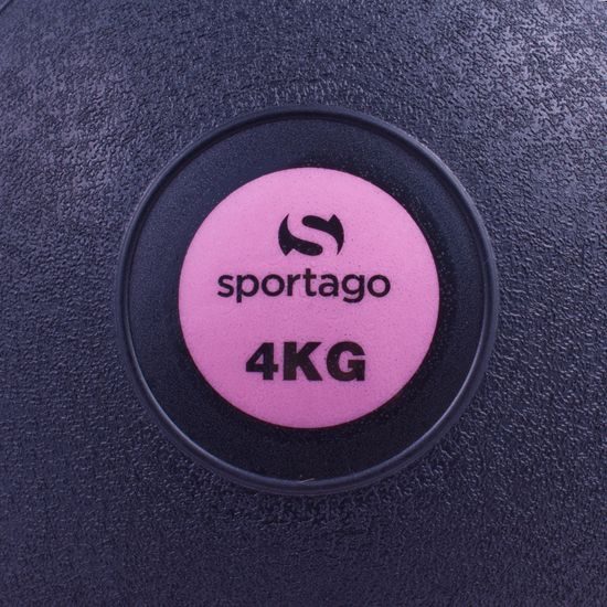 Sportago Slam Ball 4 kg - ružový