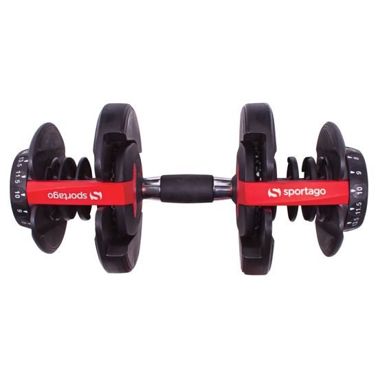 Sportago nastavitelná činka 2,5-24kg