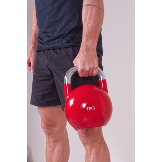 Sportago Competition Kettlebell 32 kg, červený