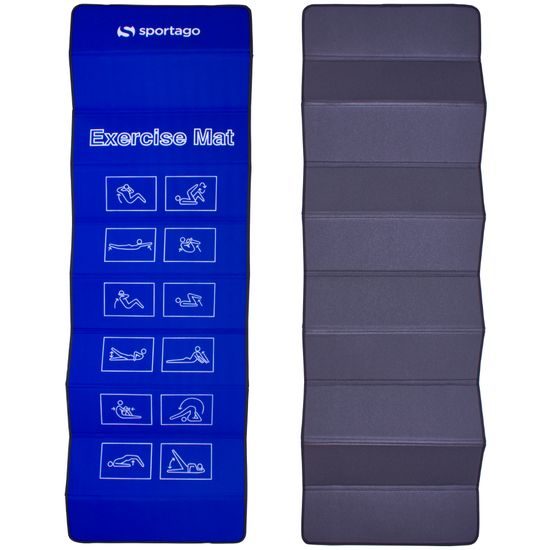 Sportago Tide skládací karimatka 180x60x0,7 cm