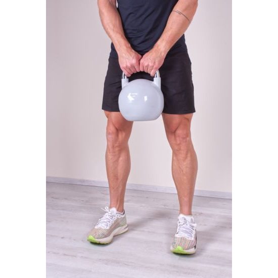 Sportago Competition Kettlebell 4 kg, šedý