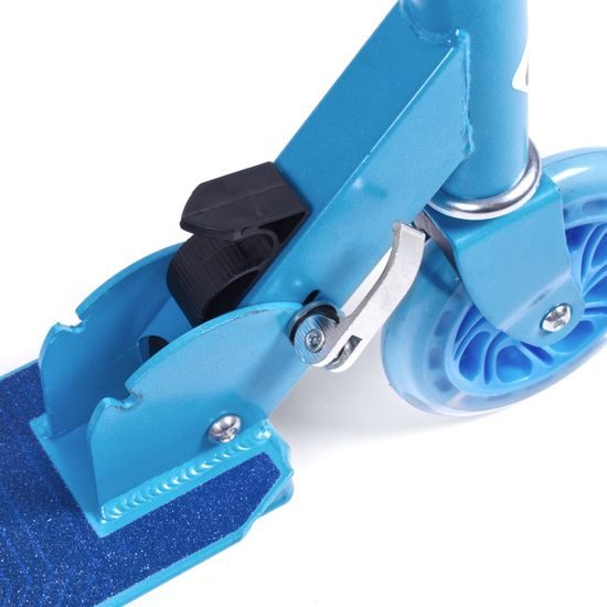 Koloběžka Scudoo Teeno Pro se svítícími kolečky - modrá