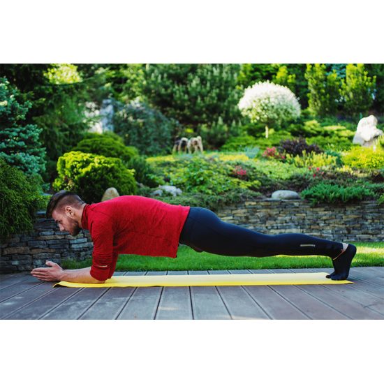 Podložka na cvičenie Sportago Yoga Feel, žlutá