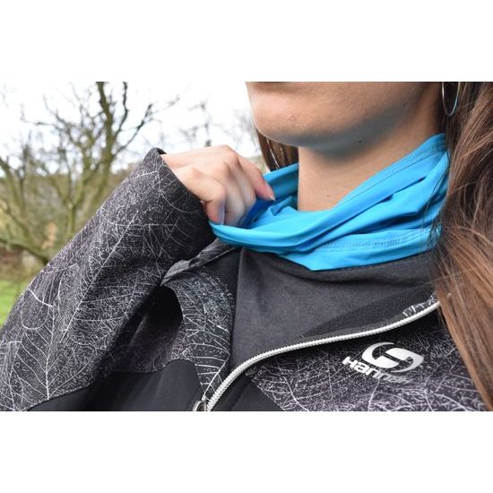 Sportago multifunkční nákrčník na běh a kolo - modrá