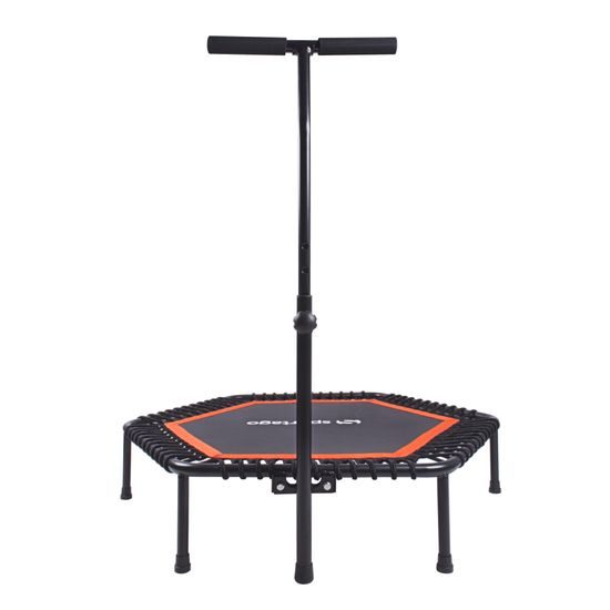 Sportago Whee jumping trampolína 117 cm, oranžová