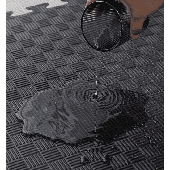 Sportago Tatami Taekwondo podložka 100x100cm černá-šedá