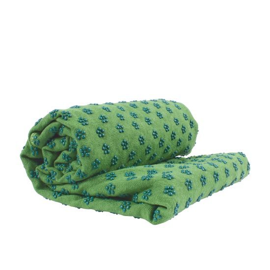 Yoga ručník Sportago Anti-slip, zelený