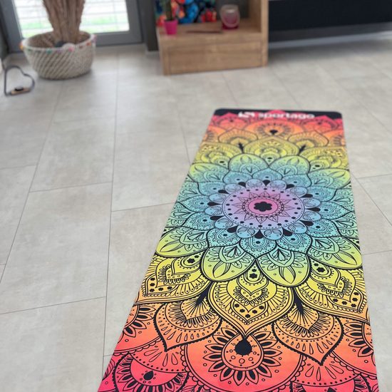 Dizajnová podložka na jogu Sportago Asira 183x68x0,15 cm